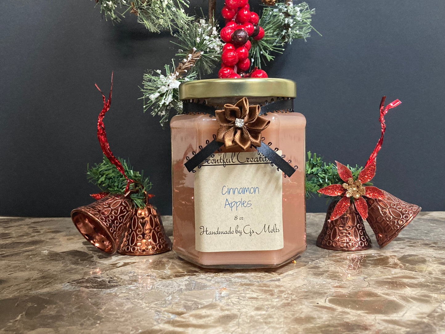 Cinnamon Apples 8 oz Candle