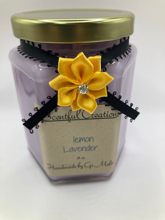 lemon Lavender 8 oz Candle