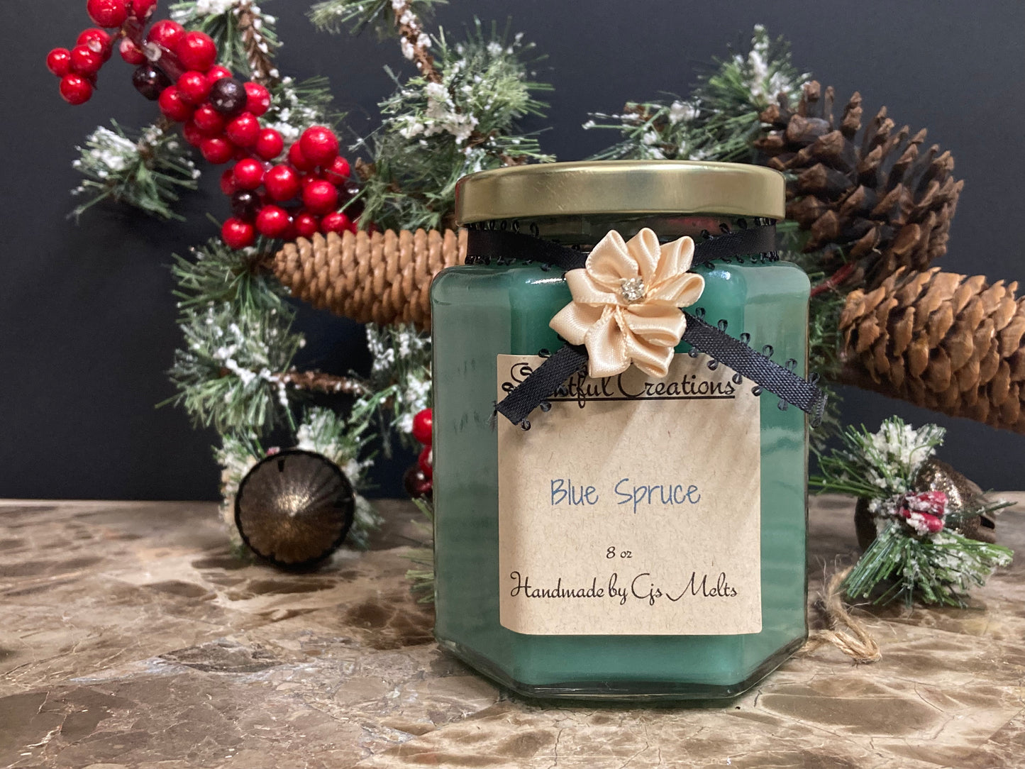 Blue Spruce 8 oz Candle