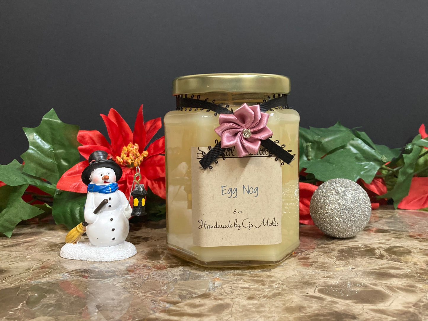 Egg Nog  8 oz Candle