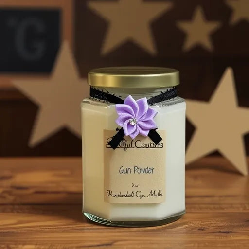 Gun Powder 8 oz Candle